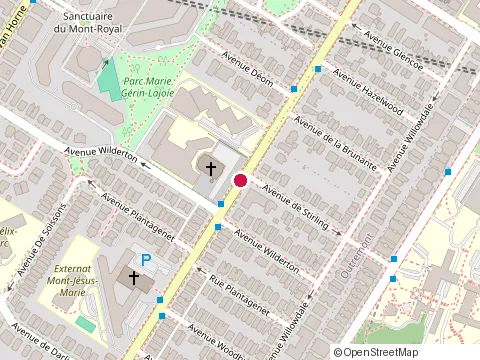 Location of Pavillon Liliane-de-Stewart at 2405 Chemin de la Côte-Sainte-Catherine, Montréal