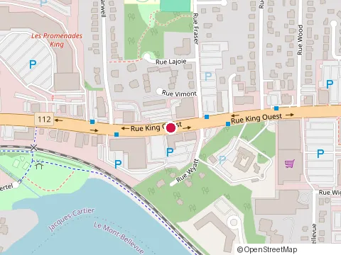 Location of St-Hubert Express at 1818 Rue King E, Sherbrooke