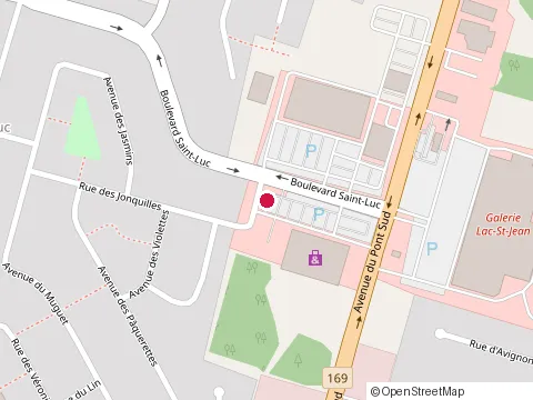 Location of St-Hubert Express at 75 Boulevard St Luc, Alma