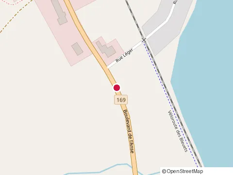 Location of St-Hubert Express at 21 Bd de l'Anse, Roberval