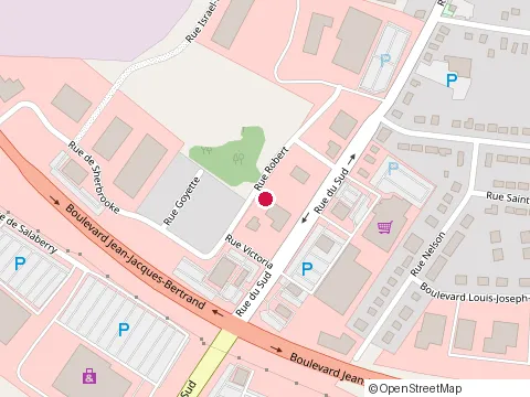 Location of St-Hubert Express at 1616 Rue du Sud, Cowansville