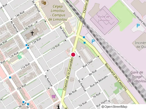 Location of Subway at 785 Chemin de la Canardiere, Québec