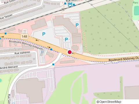 Location of Subway at 381 Boul. Maloney East, Gatineau