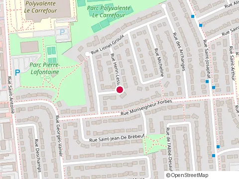 Location of Subway at 1100 Boulevard Maloney Ouest, Gatineau