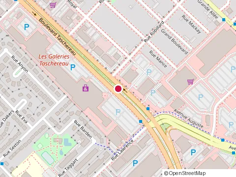 Location of Subway at 3810 Taschereau Blvd, Greenfield Park