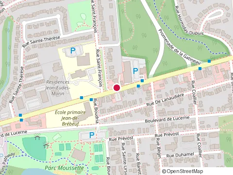 Location of Subway at 376 Boulevard Alexandre-Tache, Gatineau