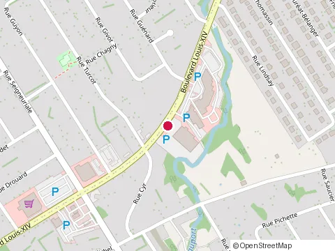 Emplacement de Subway au 2400 boulevard Louis Xiv, Québec