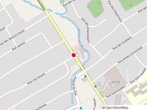 Location of Subway at 20136 boulevard Henri-Bourassa, Québec