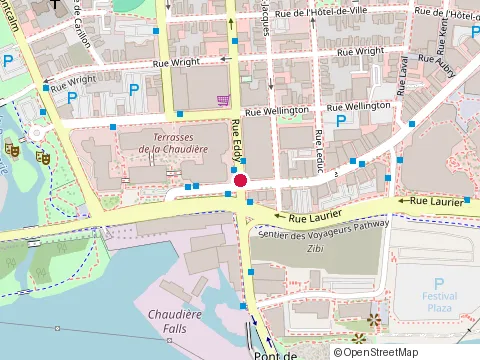 Location of Subway at 40 Promenade du Portage, Hull