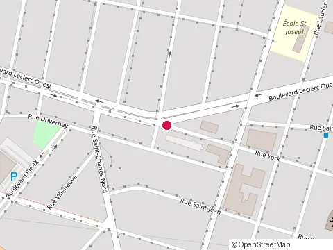 Emplacement de Université de Sherbrooke au 405 Rue York, Granby
