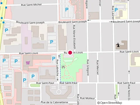 Location of Virage Readaptation-Alcoolisme at 202 Rue Saint-Louis, Saint-Jean-sur-Richelieu