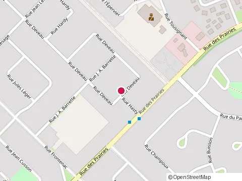 Location of Assurance Danielle Grand'Maison at 928 Rue Deveau, Trois-Rivières