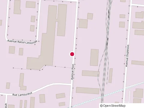Location of Béton Central Ltée at 7825 avenue Pion, Saint-Hyacinthe