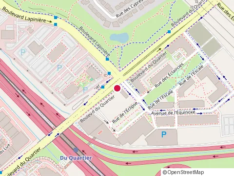 Location of Bfl Canada Services de Risques et Assurances Inc. at 4805 boulevard Lapinière, Brossard