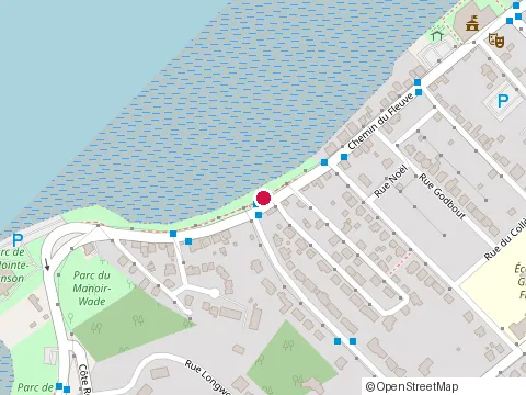 Location of Bibliotheque Municipale Laureat-Valliere at 2161 chemin du Fleuve, Levis