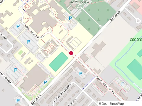 Location of Cafe A l Van Houtte Bar-Cafe A l Van Houtte at 2 E Rue E, Rimouski
