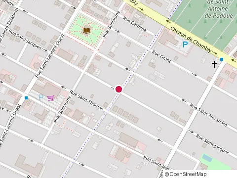 Location of Campus de l'Uqtr À Longueuil at 1225 Rue Saint-Charles O Bureau 810, Longueuil