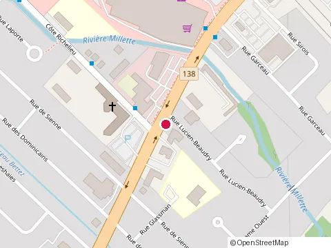 Location of Centre de Dons Héma-Québec de Trois-Rivières at 4767 Boulevard Gene-H.-Kruger, Trois-Rivières