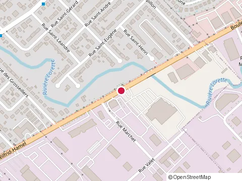 Emplacement de Chartwell le Jules-Verne Condos Locatifs au 6545 boulevard Wilfrid-Hamel, L'Ancienne-Lorette