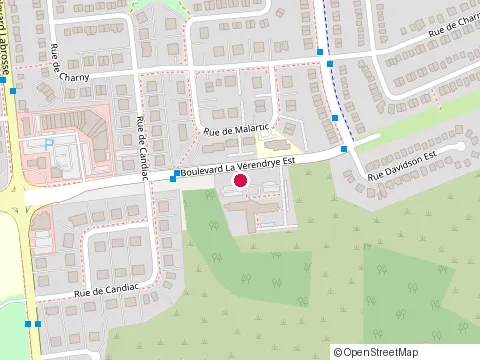 Emplacement de Chsld Champlain Gatineau au 510 Boulevard la Vérendrye E, Gatineau