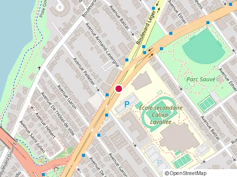 Location of Chsld Gouin Inc at 4445 Boulevard Henri-Bourassa E, Montréal-Nord
