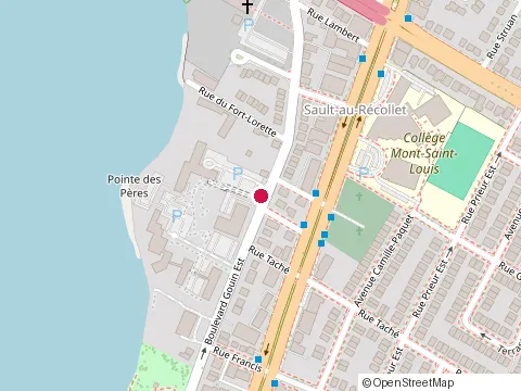 Location of Chsld Laurendeau at 1725 Boulevard Gouin E, Montréal