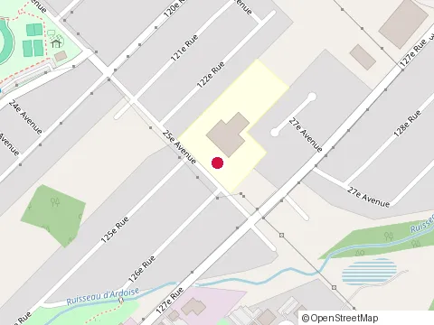 Location of Clsc de Saint-Georges at 12523 25E Ave, Saint-Georges