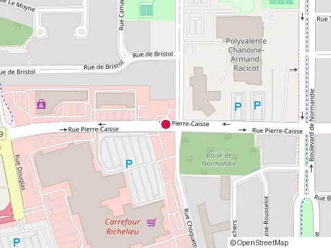 Location of Commission Scolaire des Hautes-Rivières at 511 Rue Pierre-Caisse, Saint-Jean-sur-Richelieu
