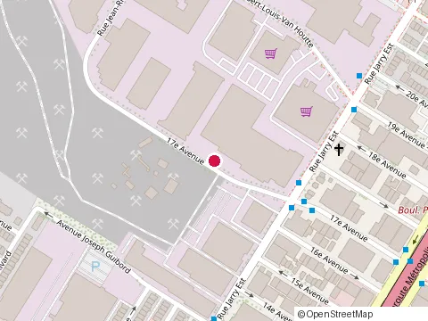 Location of Construction Djl at 8100 17E Avenue, Montréal