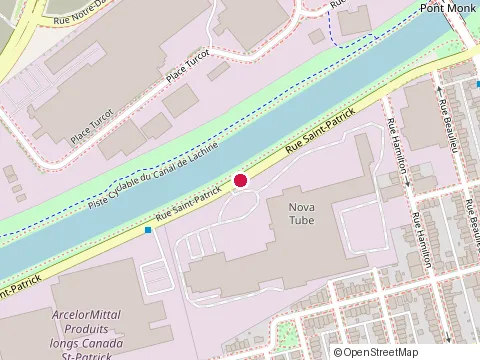 Location of Construction Djl Inc at 6200 Rue Saint-Patrick, Montréal
