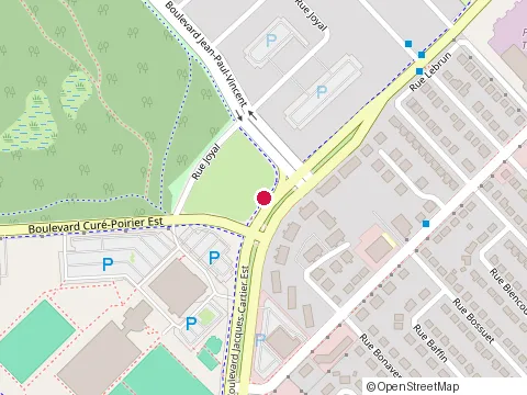 Location of Dynacare Centre de Services de Santé et de Laboratoire at 1760 Boulevard Jacques-Cartier E, Longueuil