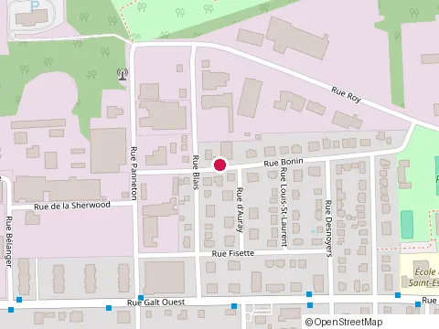 Location of Exp at 2605 Rue Bonin, Sherbrooke