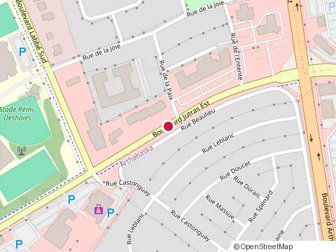 Location of Fairstone at 650 Bd Jutras E #120, Victoriaville