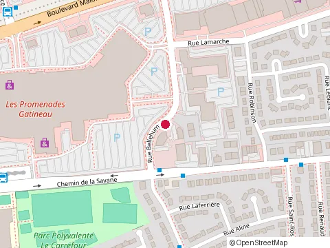 Location of Financement Agricole Canada Fac at 85 Rue Bellehumeur, Gatineau