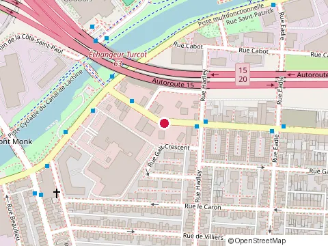 Location of Garage Lave Auto Omega at 2241 avenue de l'Église, Montréal
