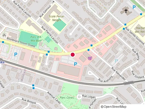 Location of Grillade Sami at 9564A Boulevard Gouin O, Pierrefonds