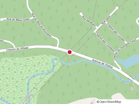 Location of la Cage at 75 Avenue de la Gare, Saint-Sauveur-des-Monts