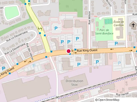 Location of la Cage at 2655 Rue King Ouest, Sherbrooke