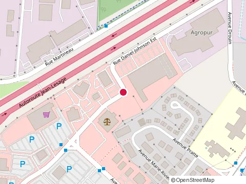 Location of la Cage at Rue Daniel Johnson O 900, Saint-Hyacinthe