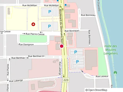 Location of la Cage at 880 Boulevard du Séminaire Nord, Saint-Jean-sur-Richelieu