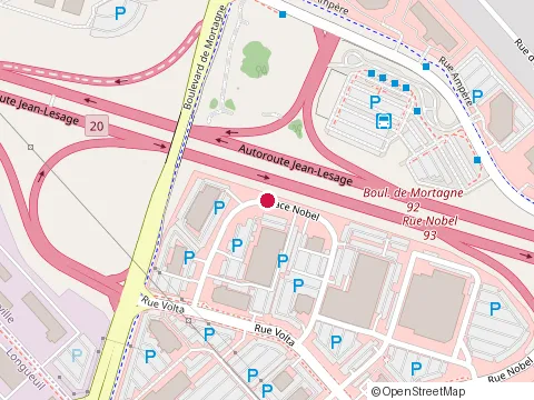 Location of la Cage at 1180 Pl. Nobel, Boucherville