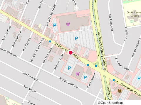 Location of la Cage at 2650 Ch. de Chambly, Longueuil