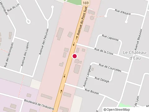 Location of la Cage at 930 Av. du Pont S, Alma