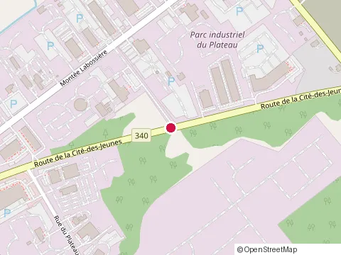 Location of la Cage at 47 Bd de la Cité-des-Jeunes, Vaudreuil-Dorion