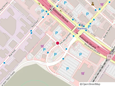 Location of la Cage at 5485 Rue des Jockeys, Montréal