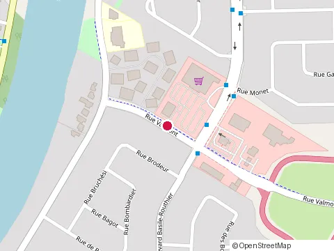 Location of Lave-Auto Super Doux at 285 Rue Valmont, Repentigny