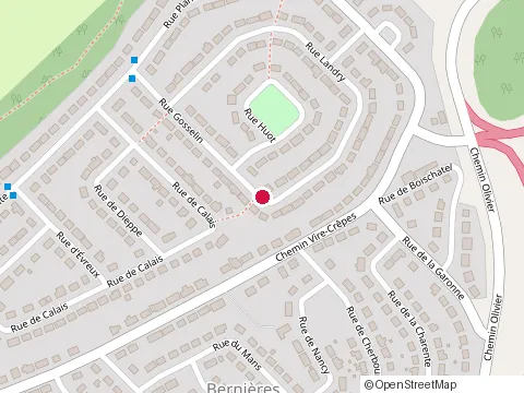 Location of les Constructions Martin Henry Inc. at 336 Rue Landry, Saint-Nicolas