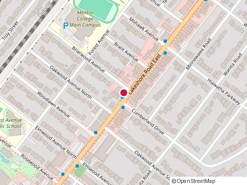Location of Ellis Real Estate Group at 230 Lakeshore Rd E, Mississauga