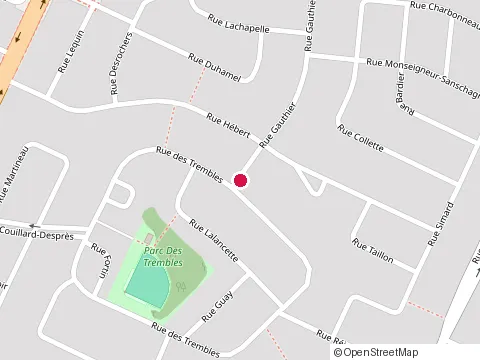 Emplacement de Michel Tanguay Entrepreneur-Peintre Inc. au 223 Rue Gauthier, Sorel-Tracy
