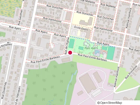 Location of Microtel By Wyndham Lachute at 555 Rue Paul, Lachute